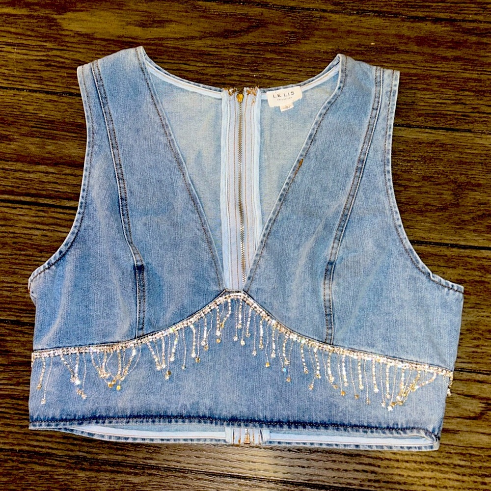 Denim Top